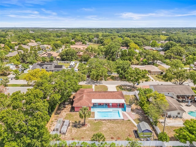 603 Royal Crest Dr, Brandon, FL 33511 - aerial view of residential area with a pool