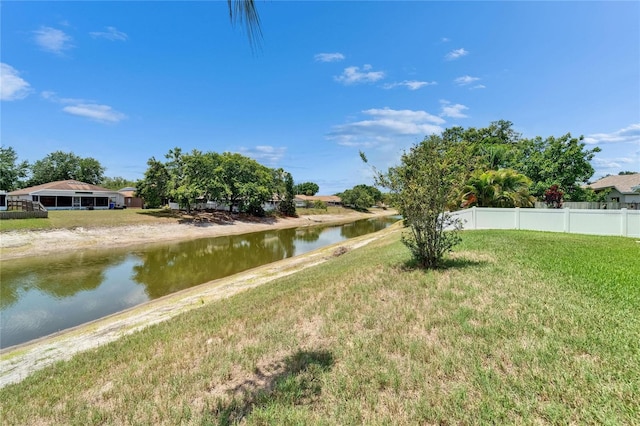 10449 Hunters Haven Blvd, Riverview, FL 33578 - view of yard with a water view