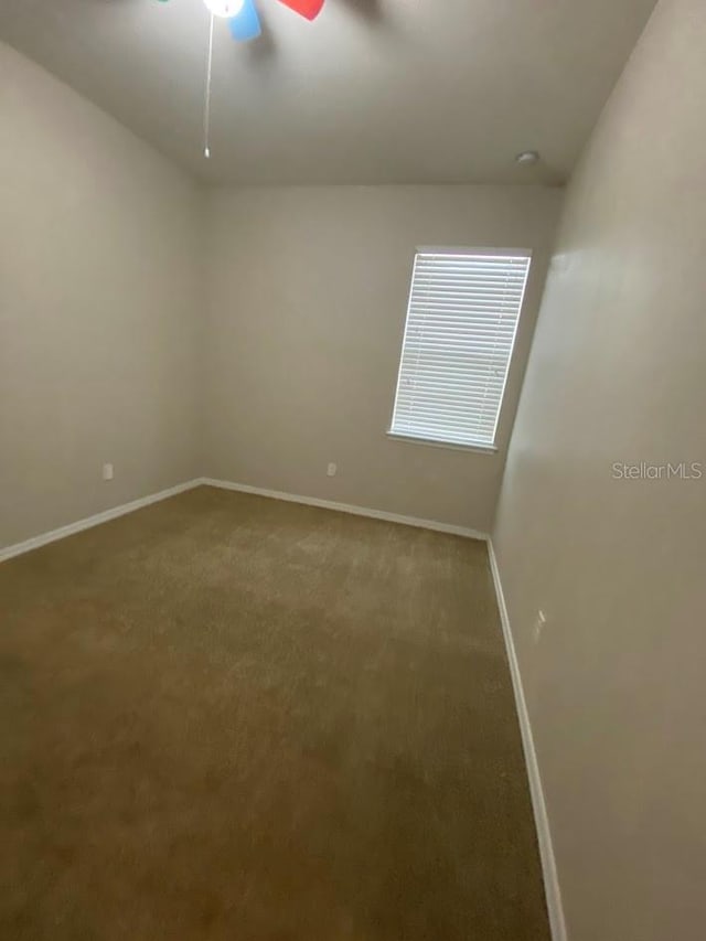 12202 Fairlawn Dr, Riverview, FL 33579 - carpeted spare room with ceiling fan and baseboards