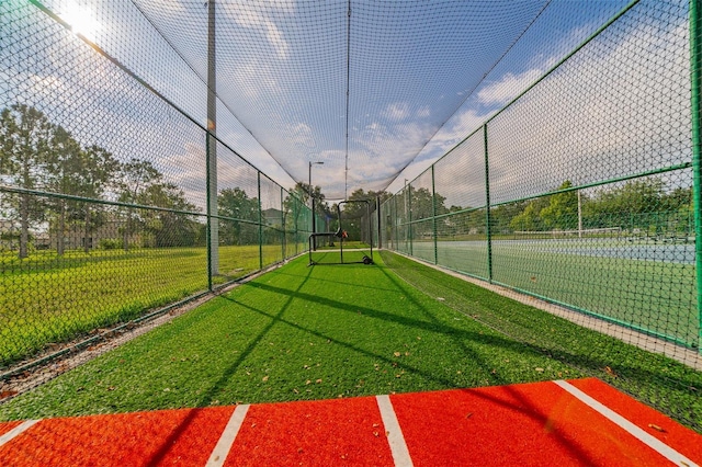 12202 Fairlawn Dr, Riverview, FL 33579 - view of tennis court
