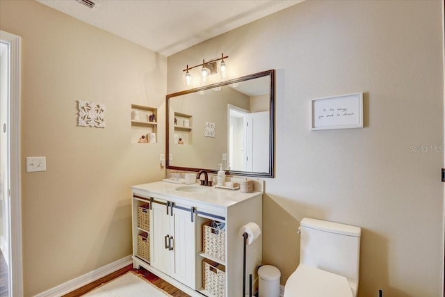 11121 Running Pine Dr, Riverview, FL 33569 - bathroom with toilet and vanity