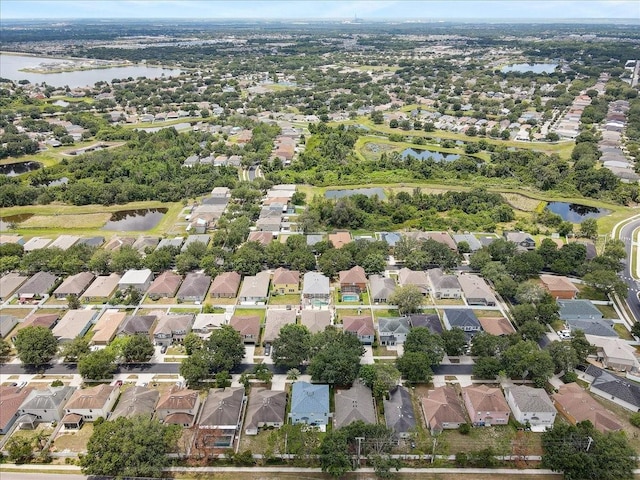 11121 Running Pine Dr, Riverview, FL 33569 - aerial overview of property's location with a large body of water and nearby suburban area