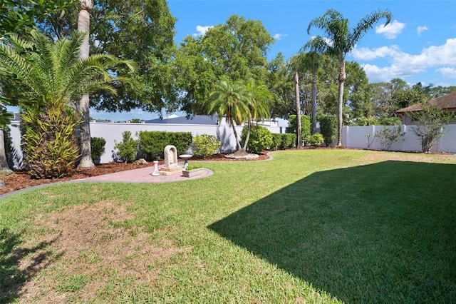 view of yard