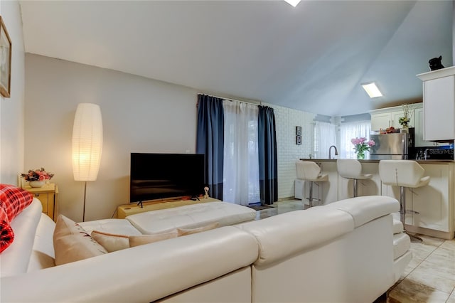 2721 Baird Ct, Palm Harbor, FL 34684 - living area with vaulted ceiling