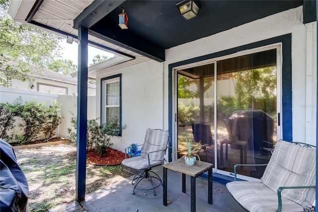 2721 Baird Ct, Palm Harbor, FL 34684 - view of patio with fence