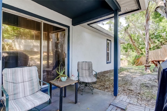2721 Baird Ct, Palm Harbor, FL 34684 - view of patio featuring fence