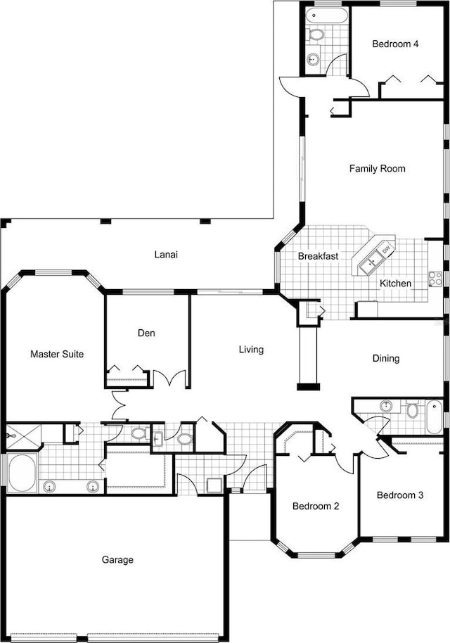 3023 Minuteman Ln, Brandon, FL 33511 - home floor plan
