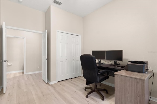 3023 Minuteman Ln, Brandon, FL 33511 - office space with light wood finished floors and baseboards