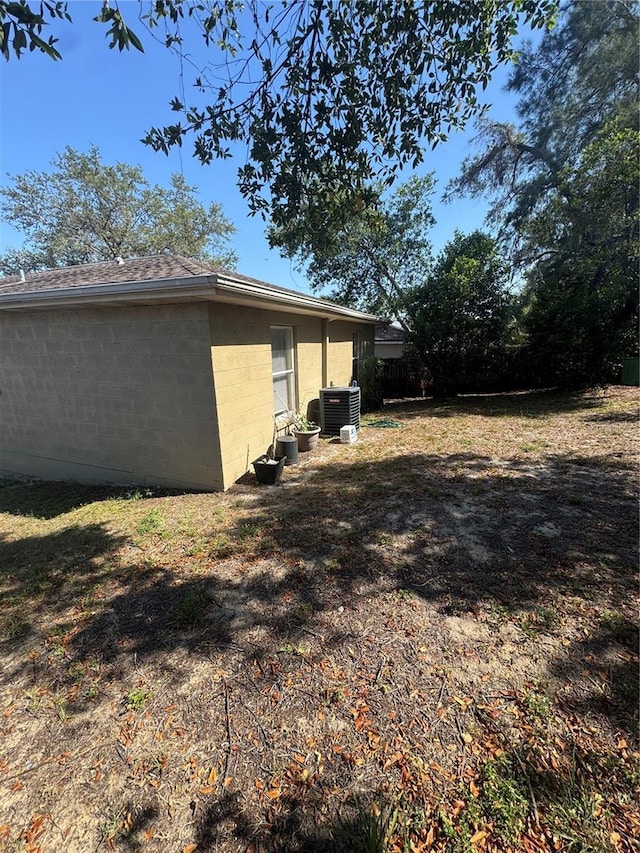3710 N 57th St, Tampa, FL 33619 - view of yard featuring cooling unit
