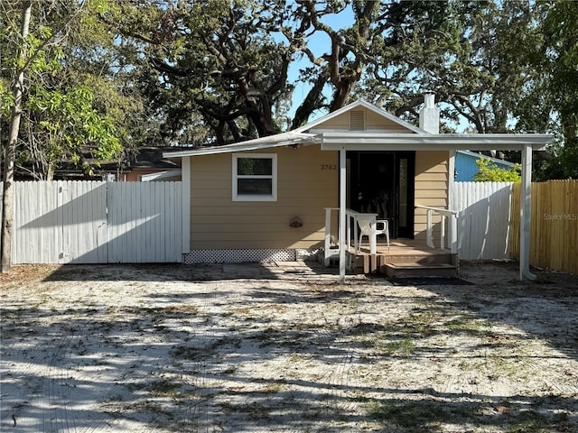 3762 18th Ter S, Saint Petersburg, FL 33711 - view of back of house