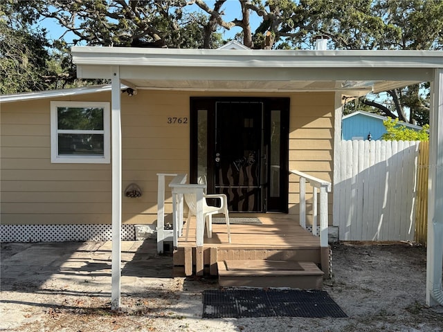3762 18th Ter S, Saint Petersburg, FL 33711 - view of entrance to property