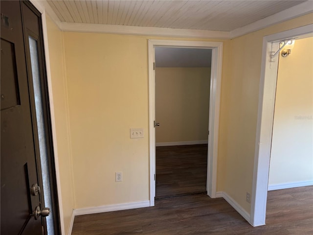 3762 18th Ter S, Saint Petersburg, FL 33711 - hall with wood finished floors and baseboards