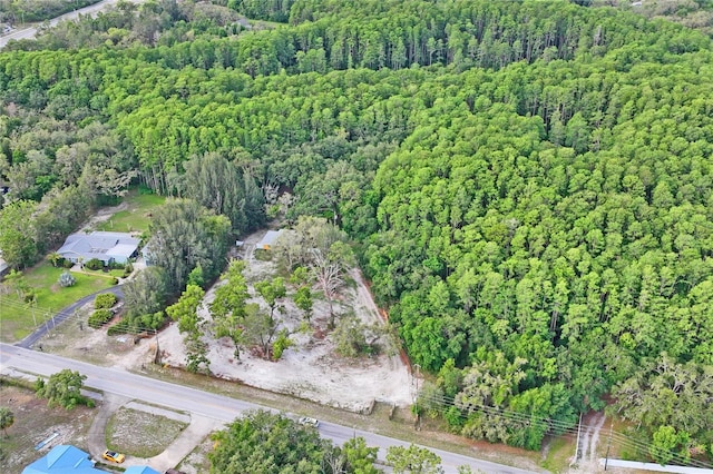8828 Jasmine Blvd, Port Richey, FL 34668 - aerial view of property and surrounding area with a forest