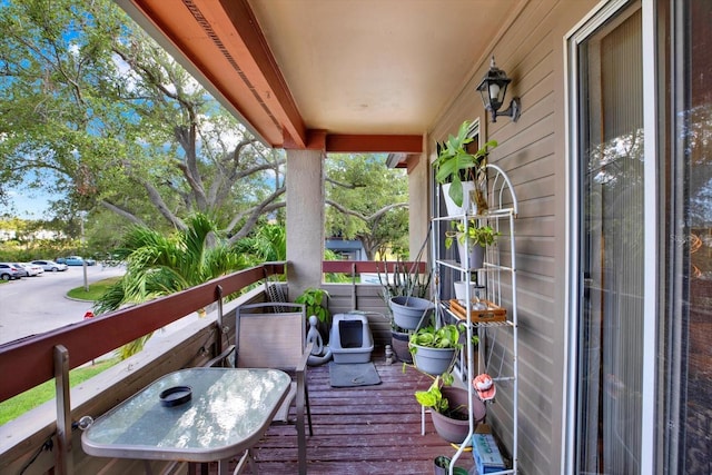 10265 Gandy Blvd N Unit 906, Saint Petersburg, FL 33702 - view of wooden terrace