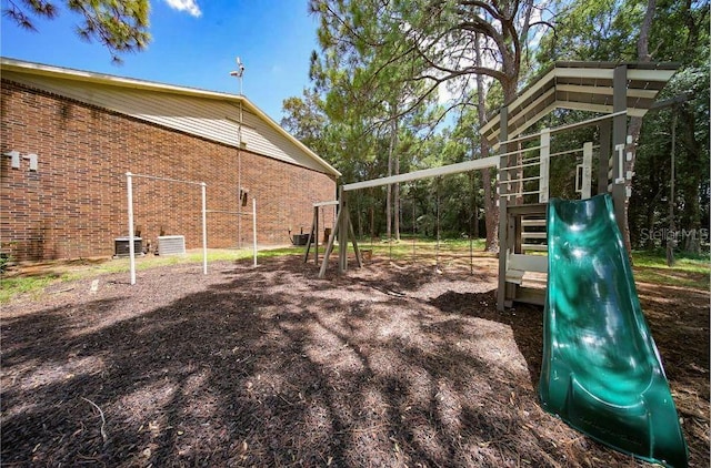 1400 Gandy Blvd N Unit 1705, Saint Petersburg, FL 33702 - view of play area with central air condition unit