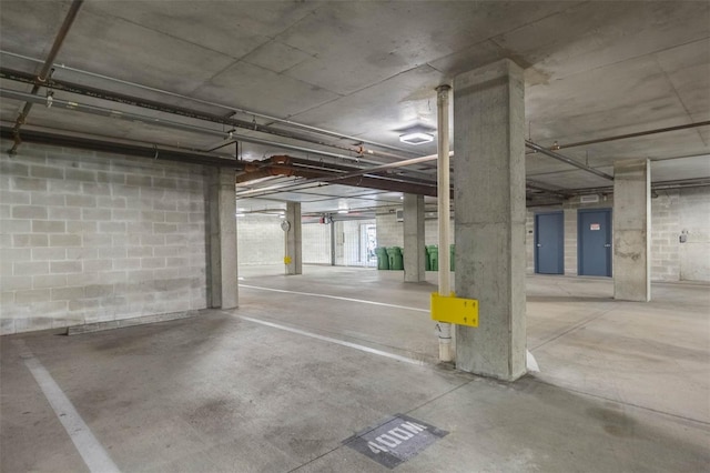 101 N 12th St Unit 400, Tampa, FL 33602 - parking garage featuring concrete block wall