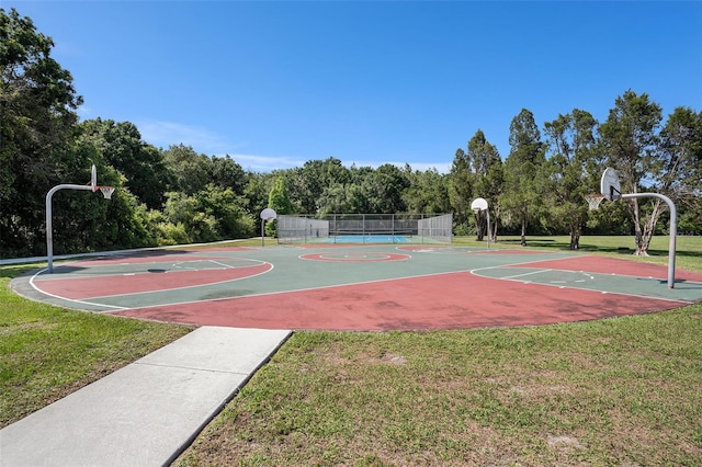 6118 Becklin Pl, Riverview, FL 33578 - view of basketball court featuring community basketball court