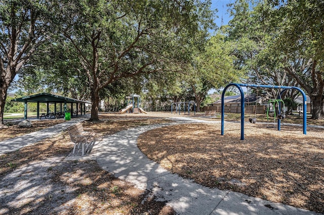 6118 Becklin Pl, Riverview, FL 33578 - view of property's community with a gazebo