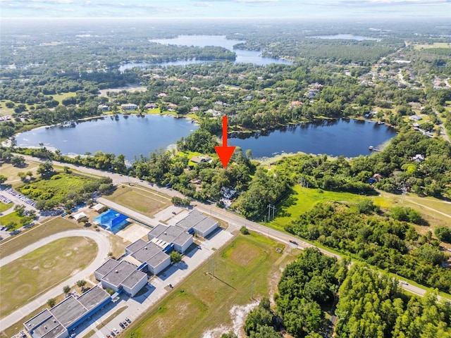 8011 N Mobley Rd, Odessa, FL 33556 - drone / aerial view of a large body of water
