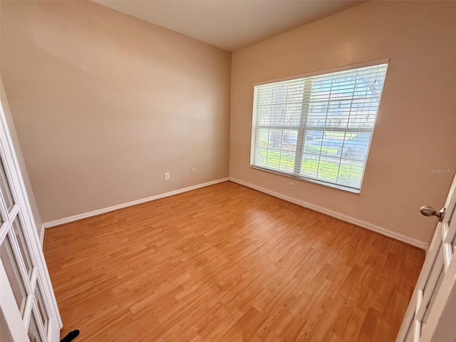 15922 Fishhawk Creek Ln, Lithia, FL 33547 - empty room with light wood-style flooring and baseboards
