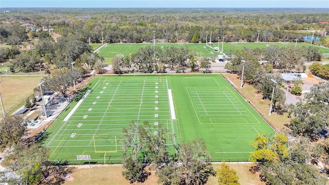 15922 Fishhawk Creek Ln, Lithia, FL 33547 - aerial view of a heavily wooded area