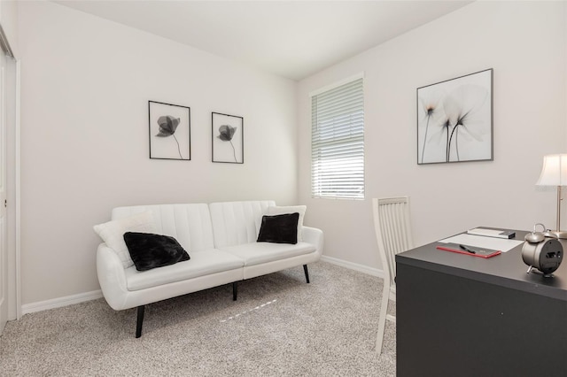 7119 Amelia River Dr, Parrish, FL 34219 - carpeted home office featuring baseboards