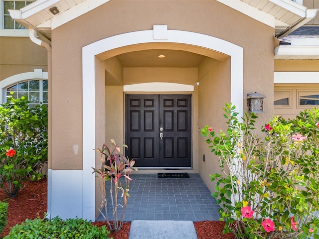 7852 Stoney Hill Dr, Wesley Chapel, FL 33545 - property entrance featuring stucco siding