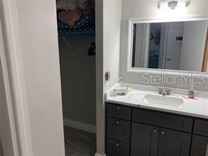 51 Island Way Unit 309, Clearwater Beach, FL 33767 - bathroom with vanity