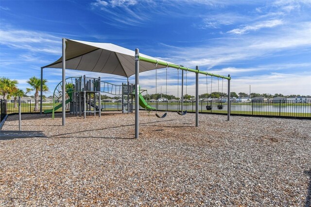 view of communal playground