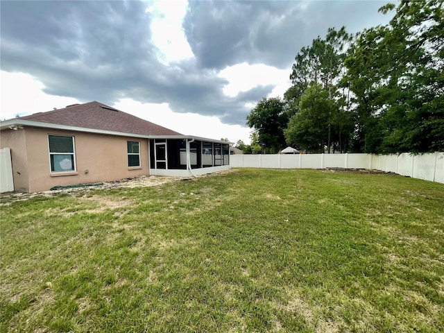 6376 SW 117th Street Rd, Ocala, FL 34476 - view of yard featuring a sunroom