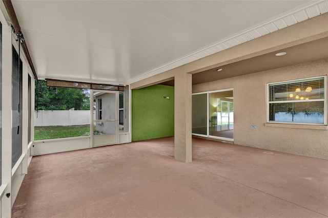 6376 SW 117th Street Rd, Ocala, FL 34476 - view of unfurnished sunroom