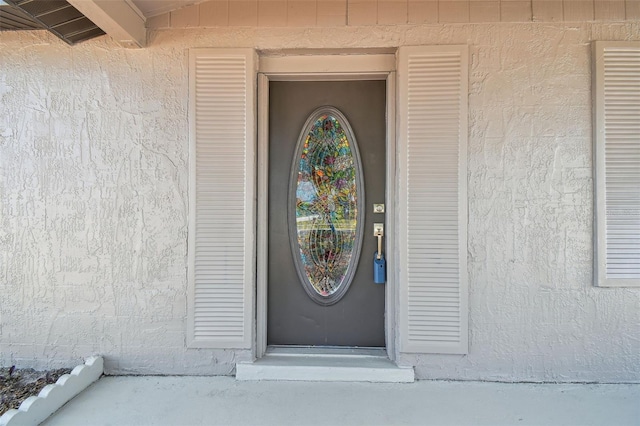 view of property entrance