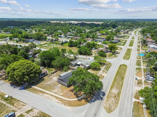 aerial perspective of suburban area