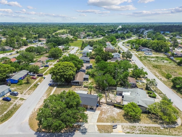 aerial perspective of suburban area