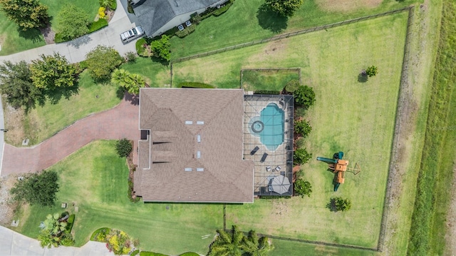 17724 Daisy Farm Dr, Lutz, FL 33559 - bird's eye view
