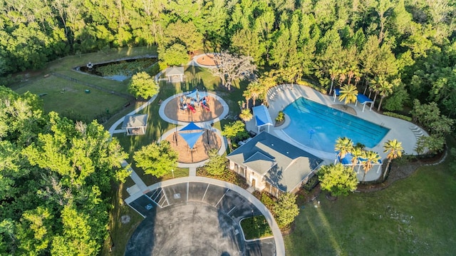 17724 Daisy Farm Dr, Lutz, FL 33559 - aerial view