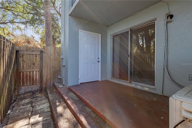 2820 Somerset Park Dr Unit 101, Tampa, FL 33613 - property entrance with stucco siding