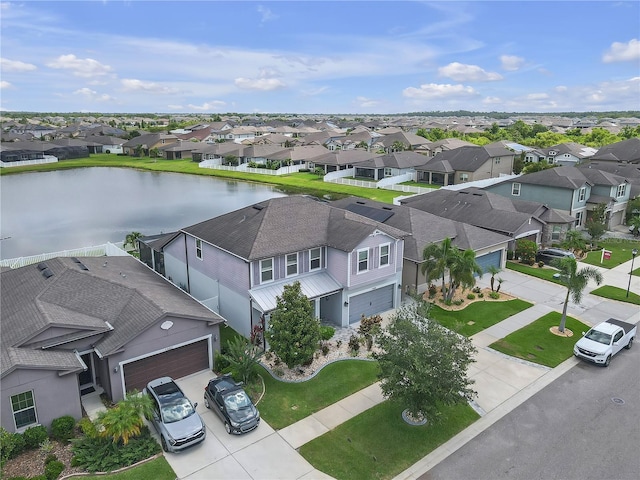 11684 Brighton Knoll Loop, Riverview, FL 33579 - aerial perspective of suburban area with a nearby body of water