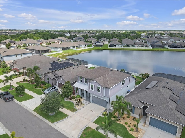 11684 Brighton Knoll Loop, Riverview, FL 33579 - aerial view of residential area featuring a nearby body of water