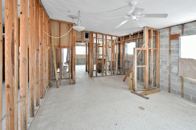 14147 Palm St, Madeira Beach, FL 33708 - misc room featuring a ceiling fan