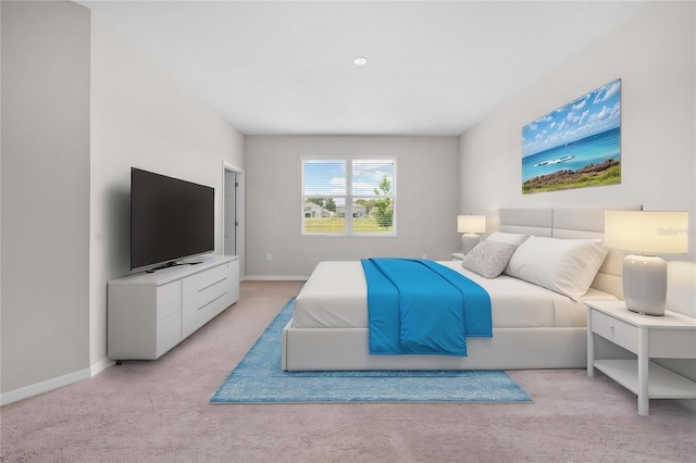 17618 Cortes Creek Blvd, Spring Hill, FL 34610 - bedroom featuring light colored carpet and baseboards