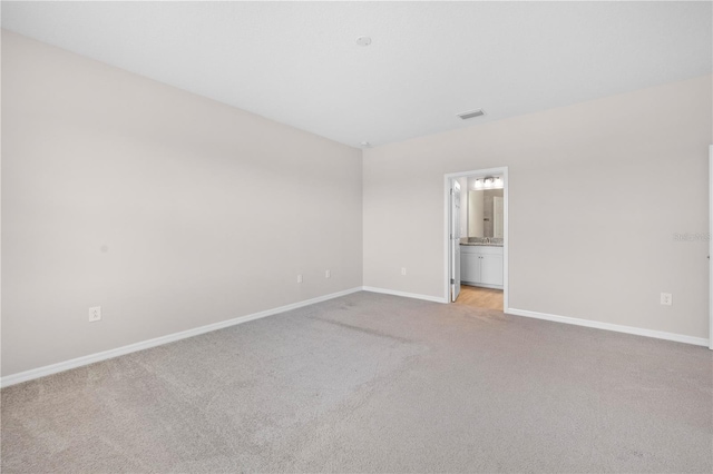 17618 Cortes Creek Blvd, Spring Hill, FL 34610 - spare room with light carpet and baseboards