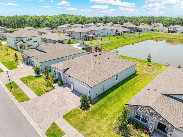 17618 Cortes Creek Blvd, Spring Hill, FL 34610 - aerial perspective of suburban area featuring a nearby body of water