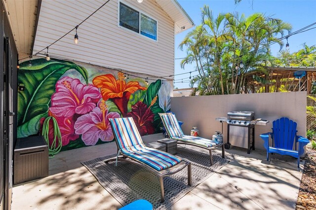 1210 Bay Pine Blvd, Indian Rocks Beach, FL 33785 - view of patio with a grill