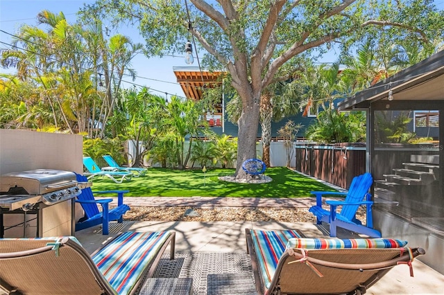 1210 Bay Pine Blvd, Indian Rocks Beach, FL 33785 - view of patio / terrace with area for grilling