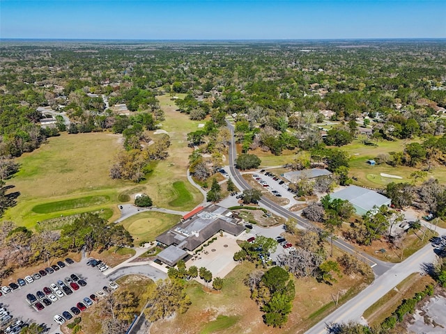 54 Pine Dr, Homosassa, FL 34446 - aerial view of property and surrounding area with a golf club