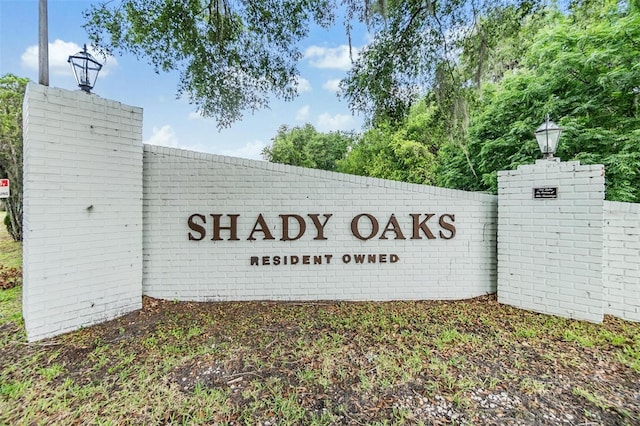 3542 Castle Dr, Zephyrhills, FL 33540 - view of community sign
