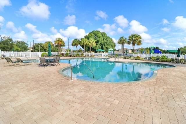 4921 Wessex Way, Land O Lakes, FL 34638 - community pool with a patio