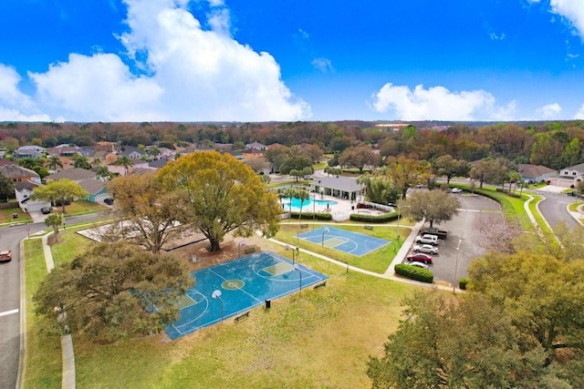 4921 Wessex Way, Land O Lakes, FL 34638 - aerial view of a pool