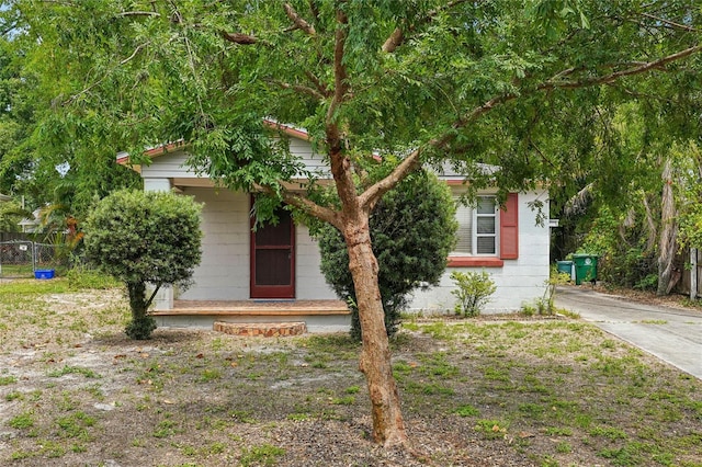 7511 N Ola Ave, Tampa, FL 33604 - view of front of home featuring concrete block siding